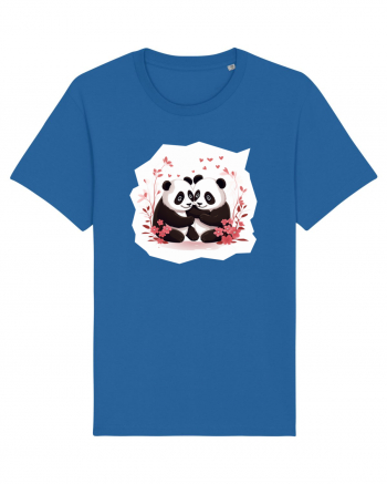 Panda Love Royal Blue