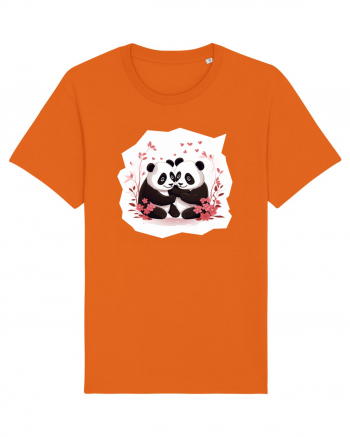 Panda Love Bright Orange