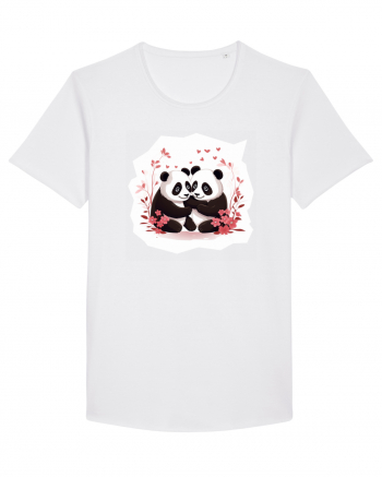 Panda Love White