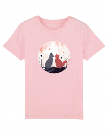 Cats Love Cotton Pink