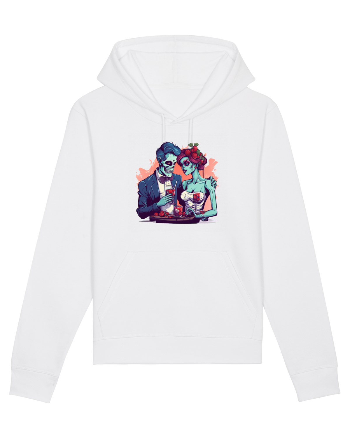 Hanorac Unisex Drummer White
