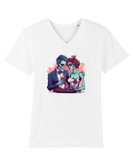  Love is in the air Tricou mânecă scurtă guler V Bărbat Presenter
