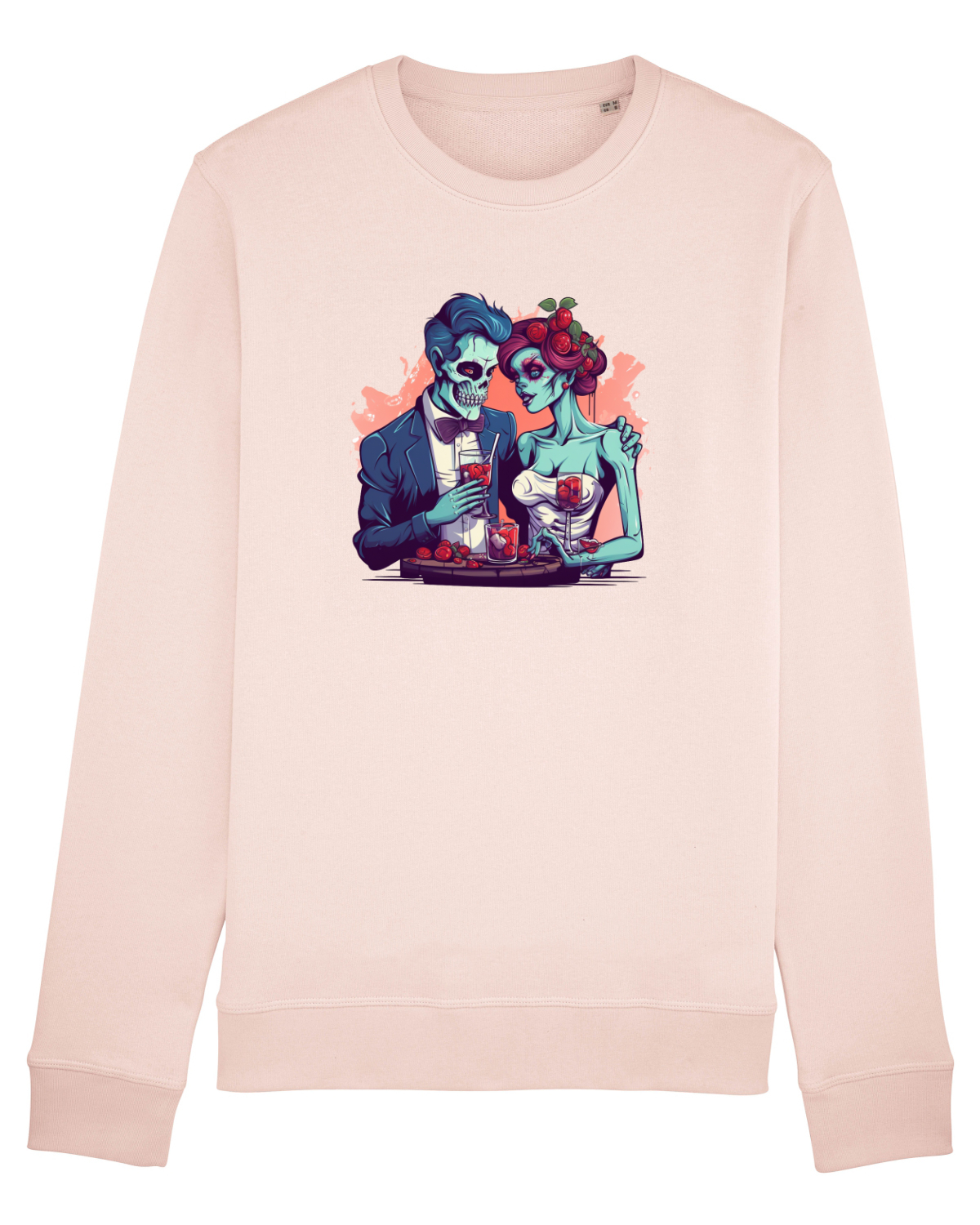 Bluză mânecă lungă Unisex Rise Candy Pink