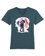  Love is in the air Tricou mânecă scurtă guler V Bărbat Presenter