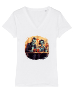  Love is in the air Tricou mânecă scurtă guler V Damă Evoker