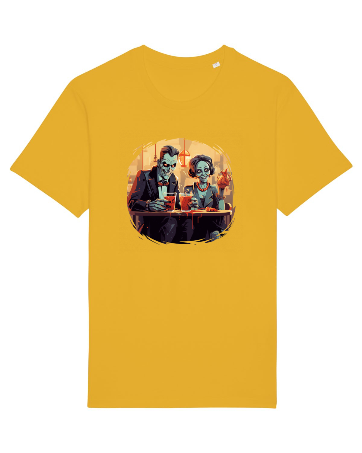 Tricou mânecă scurtă Unisex Rocker Spectra Yellow