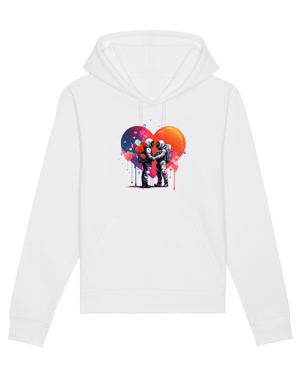 Hanorac Unisex Drummer White