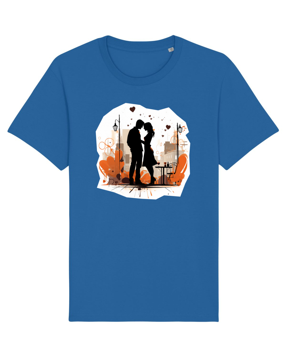 Tricou mânecă scurtă Unisex Rocker Royal Blue