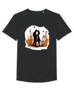  Love is in the air Tricou mânecă scurtă guler larg Bărbat Skater