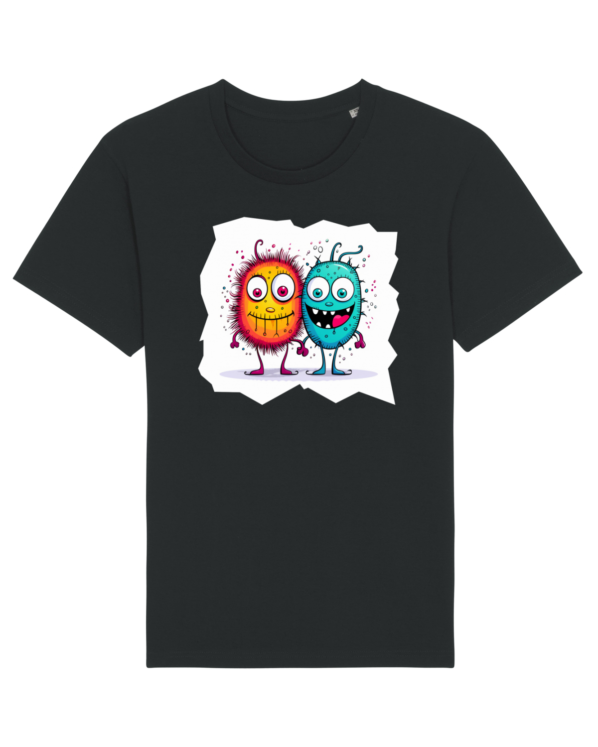Tricou mânecă scurtă Unisex Rocker Black