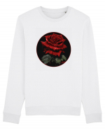 Trandafir rose vintage Bluză mânecă lungă Unisex Rise
