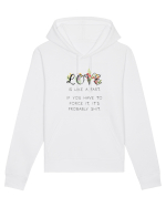 Love is like a fart. Hanorac Unisex Drummer