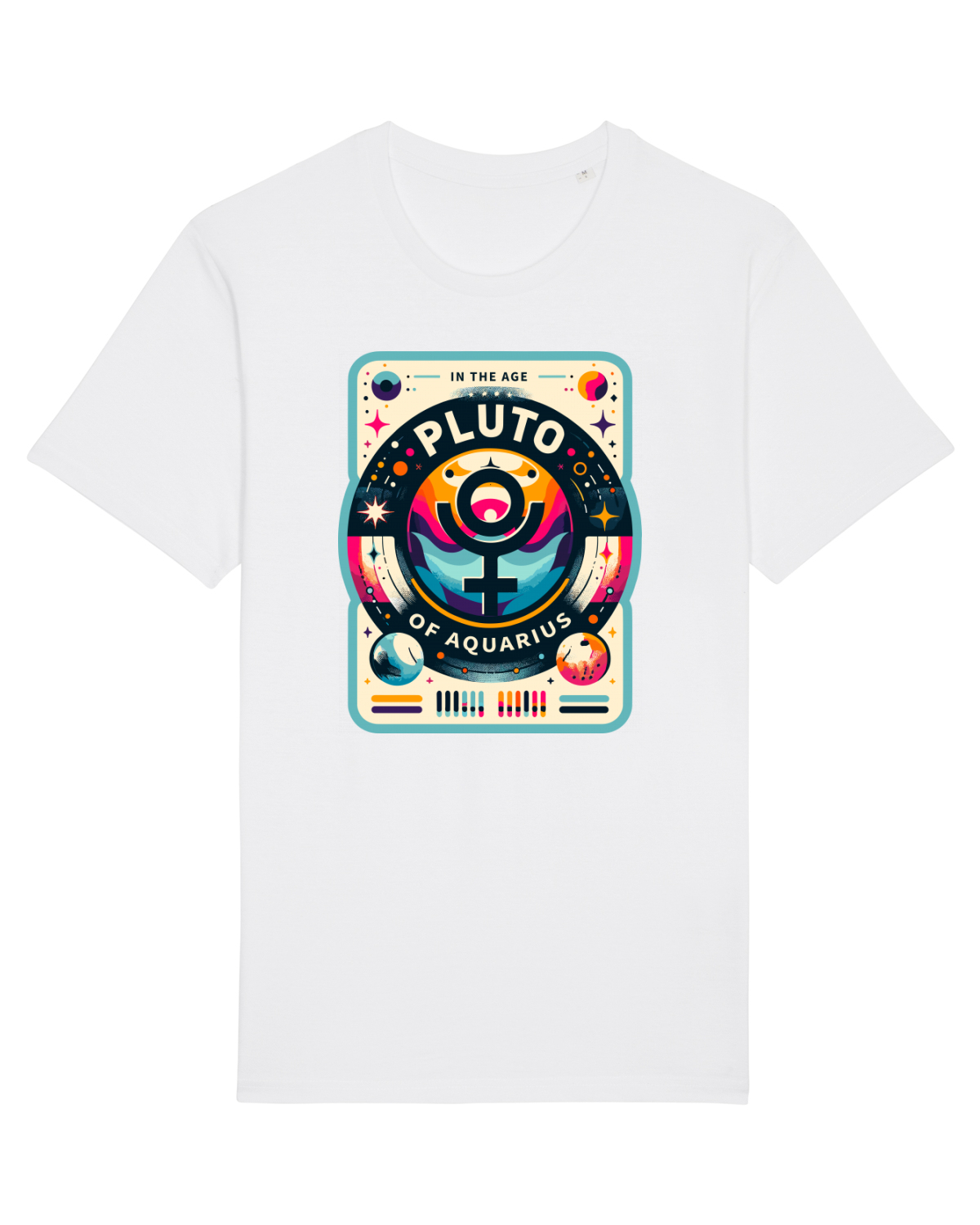 Tricou mânecă scurtă Unisex Rocker White