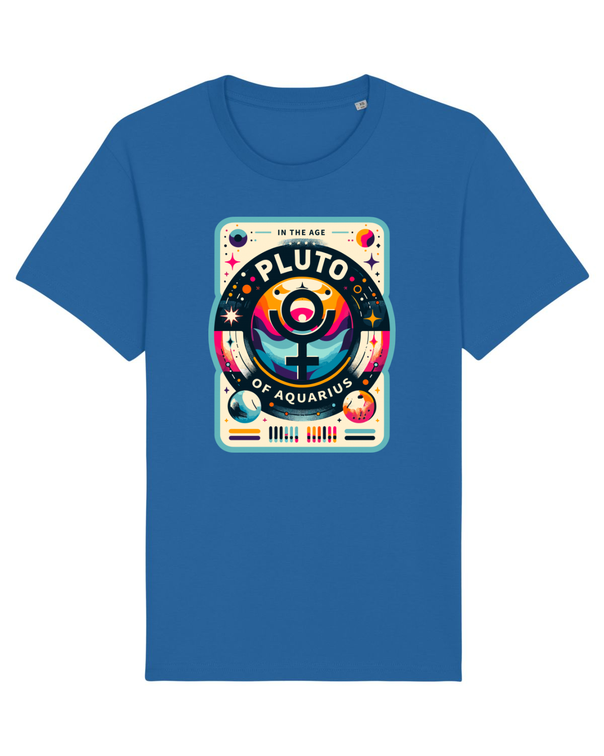 Tricou mânecă scurtă Unisex Rocker Royal Blue