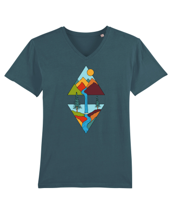 Mountain Waterfall Stargazer