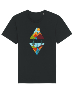 Mountain Waterfall Tricou mânecă scurtă Unisex Rocker