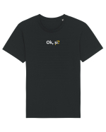 Ok, și? Tricou mânecă scurtă Unisex Rocker
