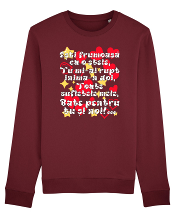 Esti frumoasa ca o stele... (declaratie de dragoste) Burgundy