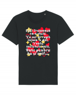 Esti frumoasa ca o stele... (declaratie de dragoste) Tricou mânecă scurtă Unisex Rocker