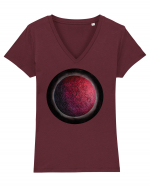 Red planet Tricou mânecă scurtă guler V Damă Evoker