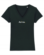 Azi nu. Tricou mânecă scurtă guler V Damă Evoker