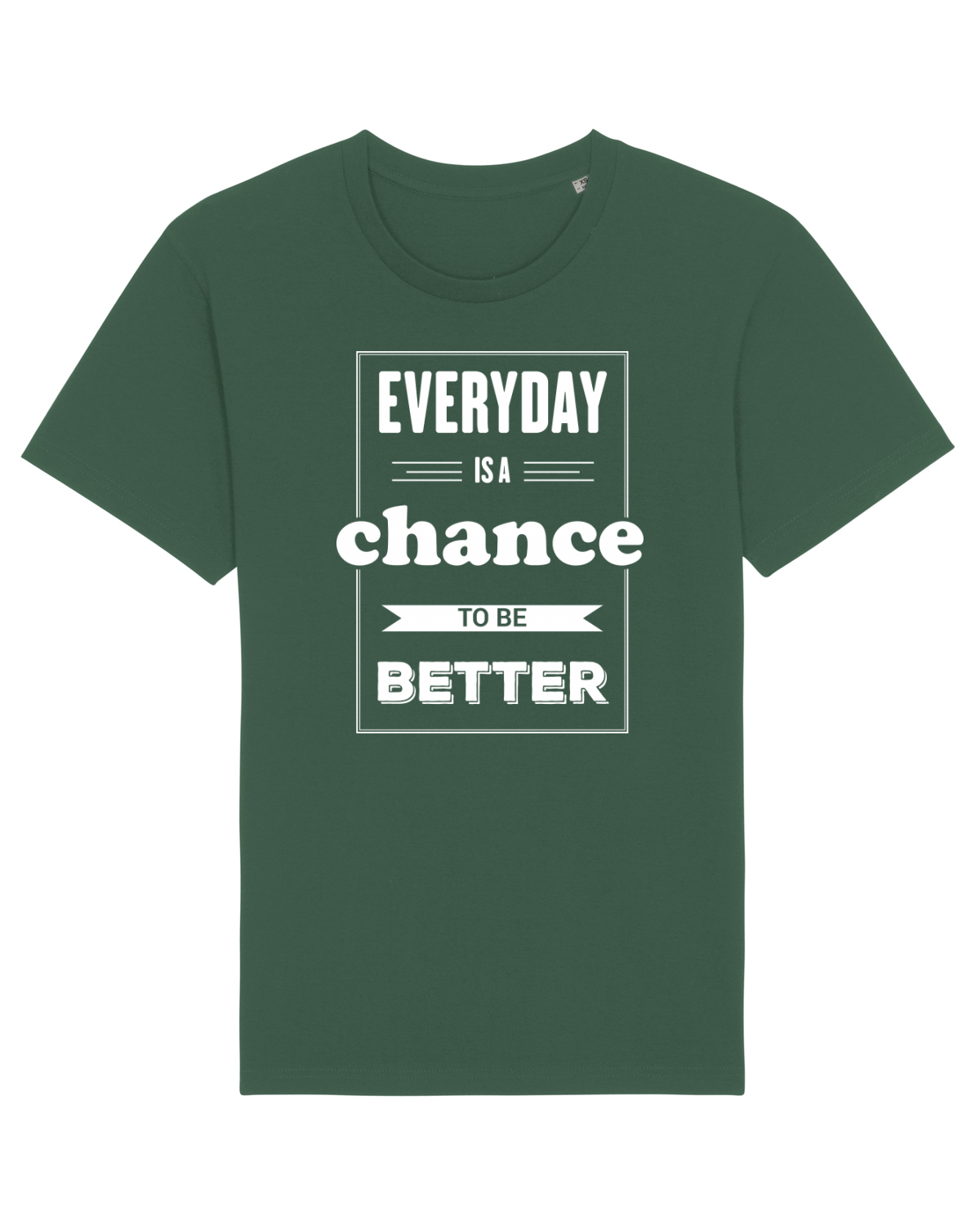 Tricou mânecă scurtă Unisex Rocker Bottle Green