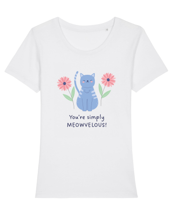 You’re simply meowvelous! White