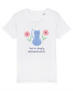 You’re simply meowvelous! Tricou mânecă scurtă  Copii Mini Creator