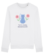 You’re simply meowvelous! Bluză mânecă lungă Unisex Rise