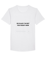 So Glad I'm Not You Right Now Tricou mânecă scurtă guler larg Bărbat Skater