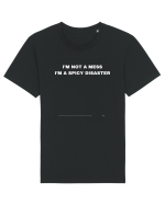 I'm not a mess i'm a spicy disaster Tricou mânecă scurtă Unisex Rocker