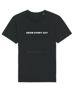 Grow every day Tricou mânecă scurtă Unisex Rocker