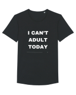 I can't adult today Tricou mânecă scurtă guler larg Bărbat Skater