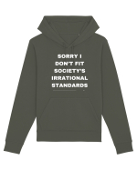 Sorry I don't fit society... Hanorac Unisex Drummer