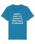 Sorry I don't fit society... Tricou mânecă scurtă Unisex Rocker