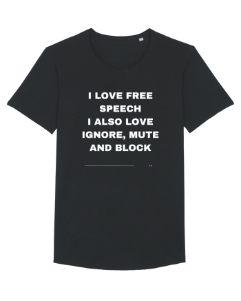 I love free speech I also love ignore mute and block Black