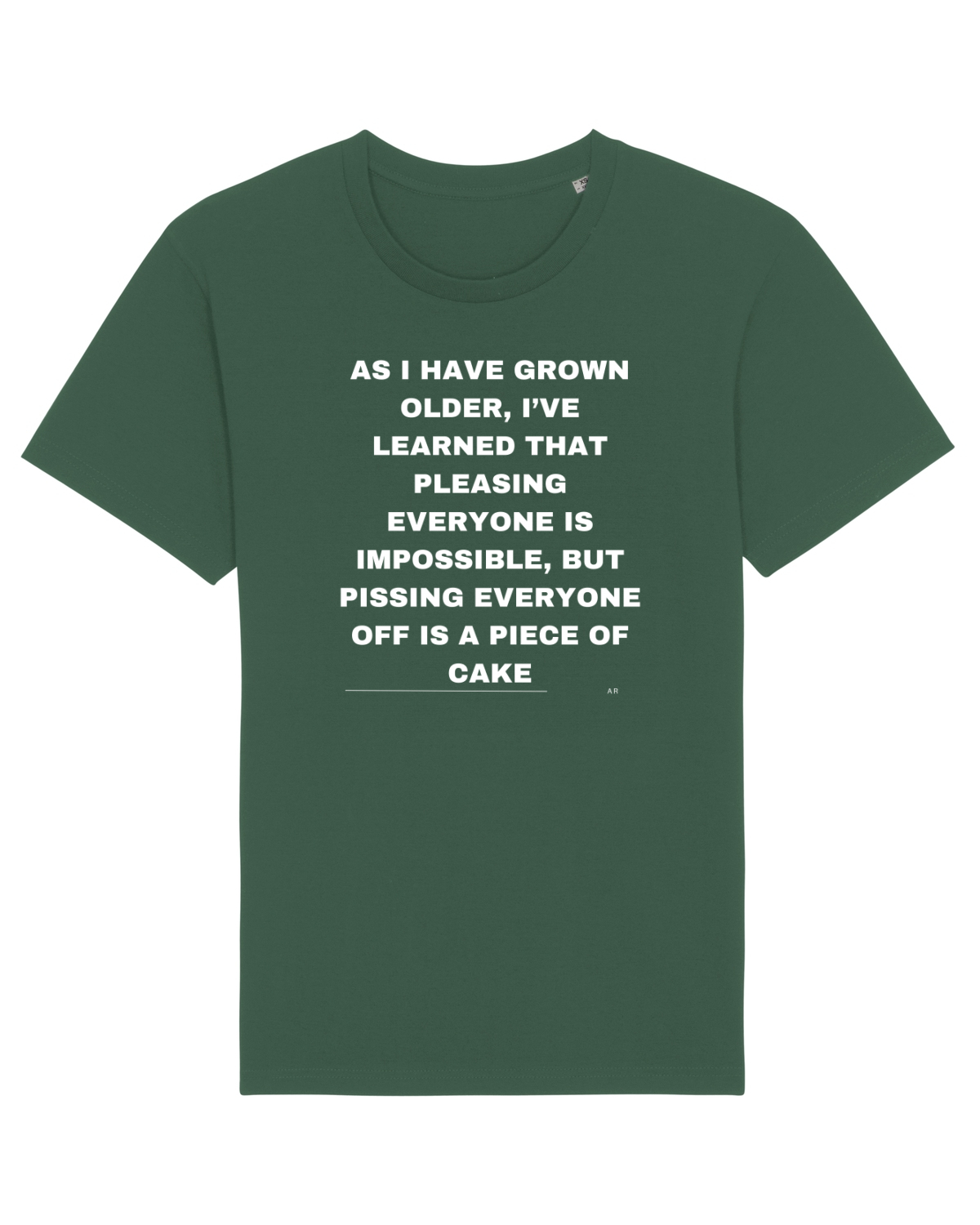 Tricou mânecă scurtă Unisex Rocker Bottle Green