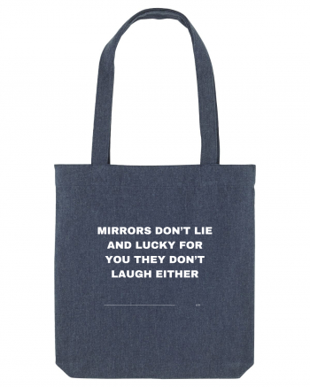 Mirrors don t lie and lucky for you they don t laugh either Midnight Blue