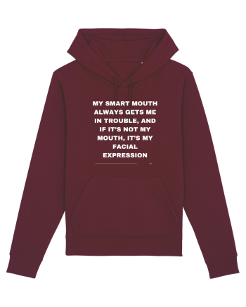 My smart mouth always gets me in trouble... Burgundy
