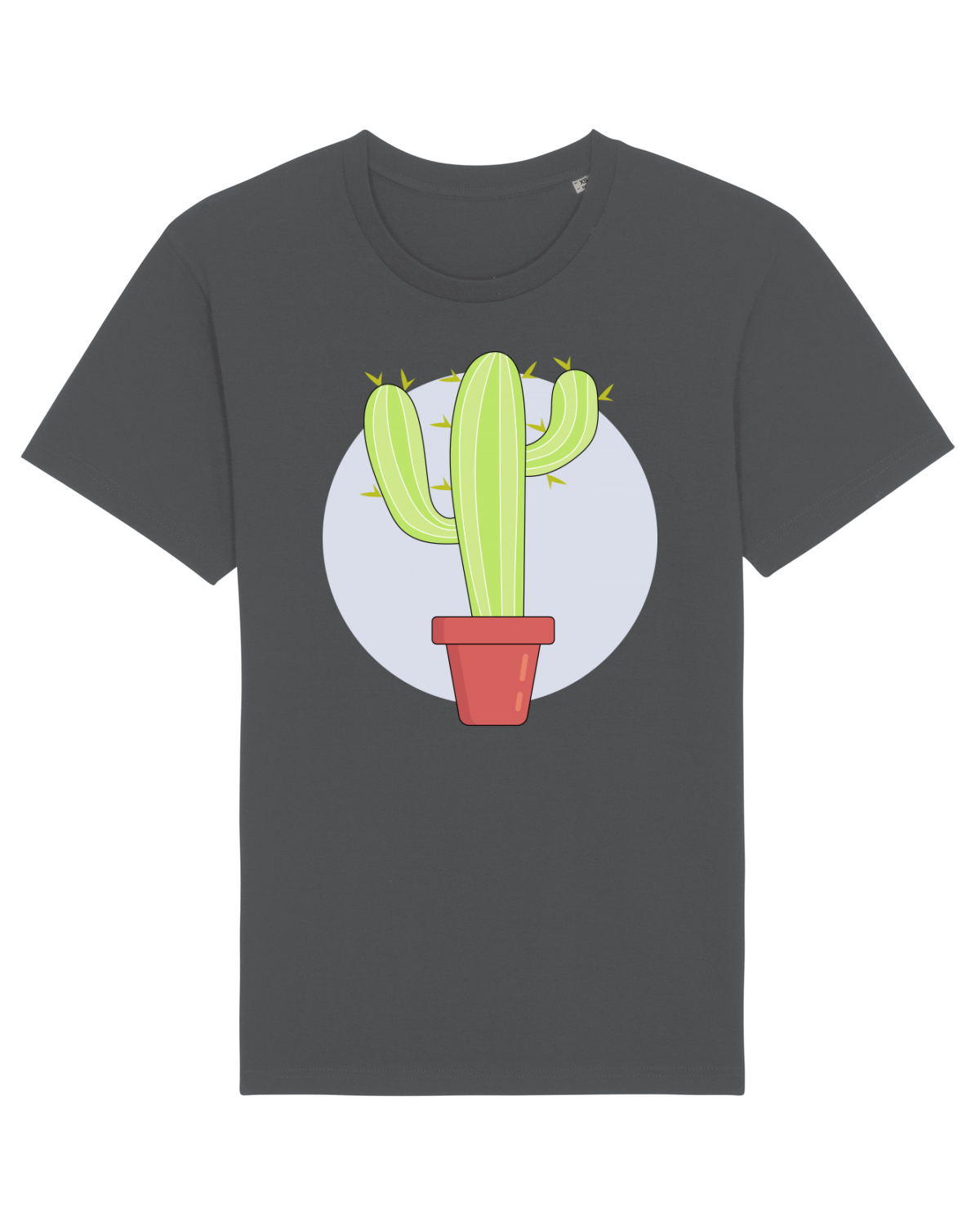 Tricou mânecă scurtă Unisex Rocker Anthracite