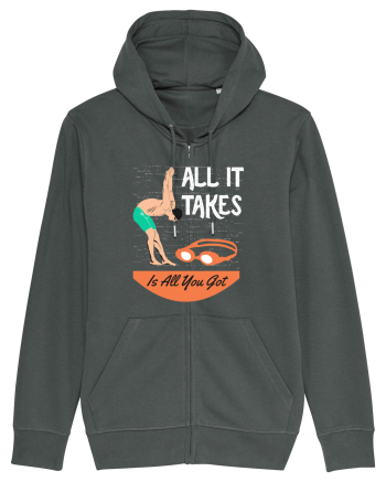 pentru pasionații de înot - All it Takes is All You Got Anthracite