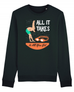 pentru pasionații de înot - All it Takes is All You Got Bluză mânecă lungă Unisex Rise