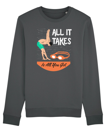 pentru pasionații de înot - All it Takes is All You Got Anthracite