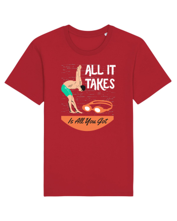 pentru pasionații de înot - All it Takes is All You Got Red