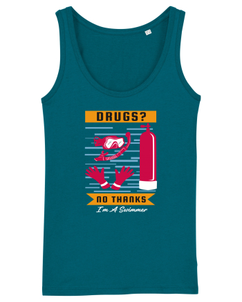 pentru pasionații de înot - Drugs No Thanks, I am a Swimmer Ocean Depth