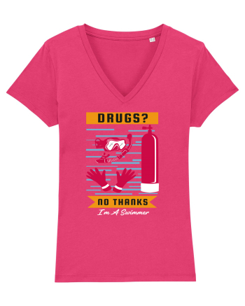 pentru pasionații de înot - Drugs No Thanks, I am a Swimmer Raspberry