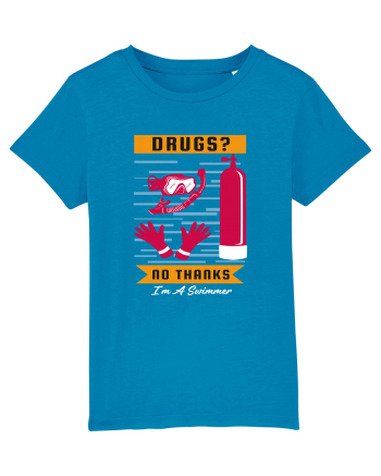 pentru pasionații de înot - Drugs No Thanks, I am a Swimmer Azur