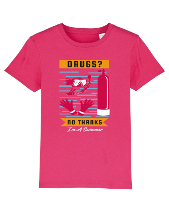 pentru pasionații de înot - Drugs No Thanks, I am a Swimmer Raspberry