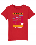 pentru pasionații de înot - Drugs No Thanks, I am a Swimmer Tricou mânecă scurtă  Copii Mini Creator