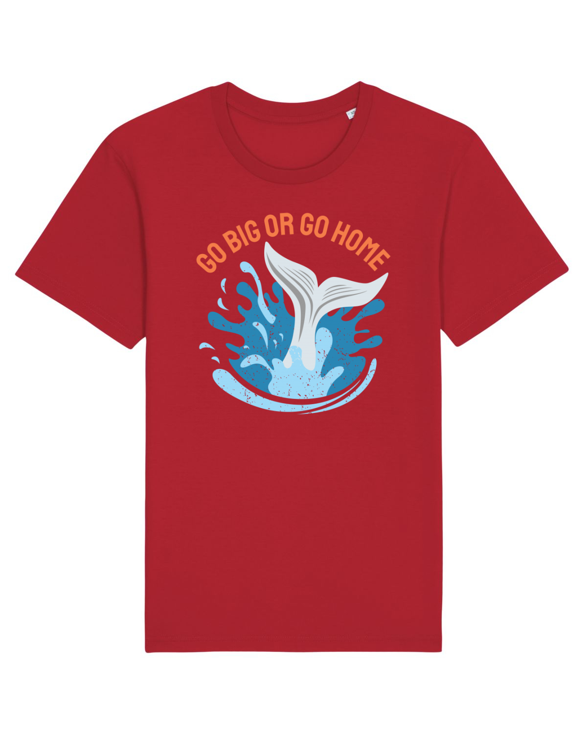 Tricou mânecă scurtă Unisex Rocker Red